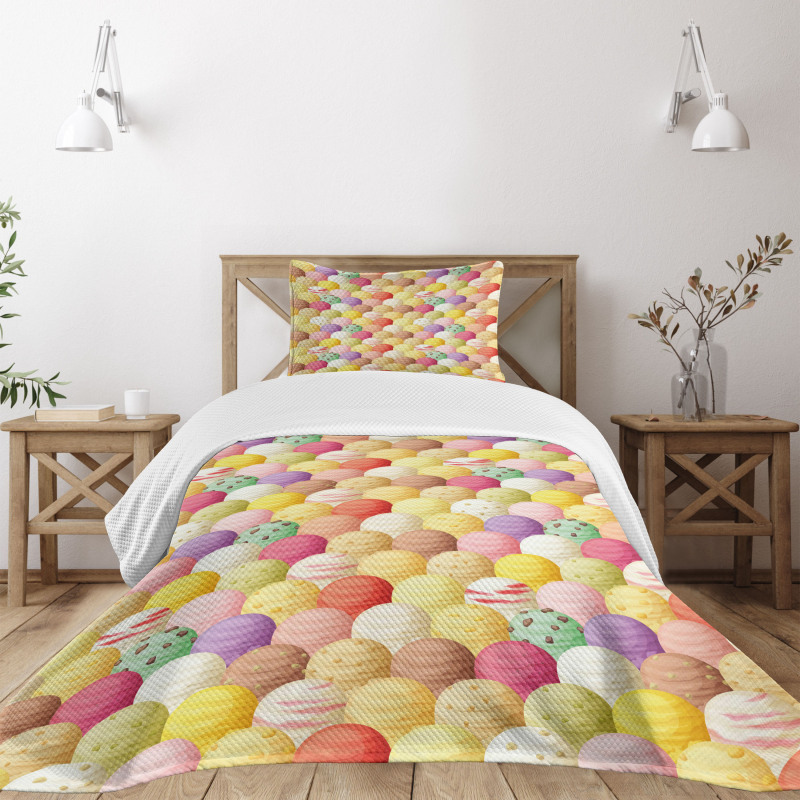 Flavor Toppings Bedspread Set