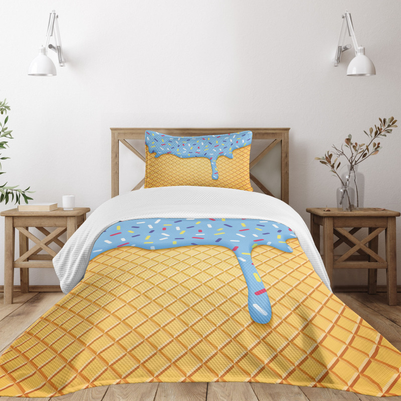 Waffle Bedspread Set