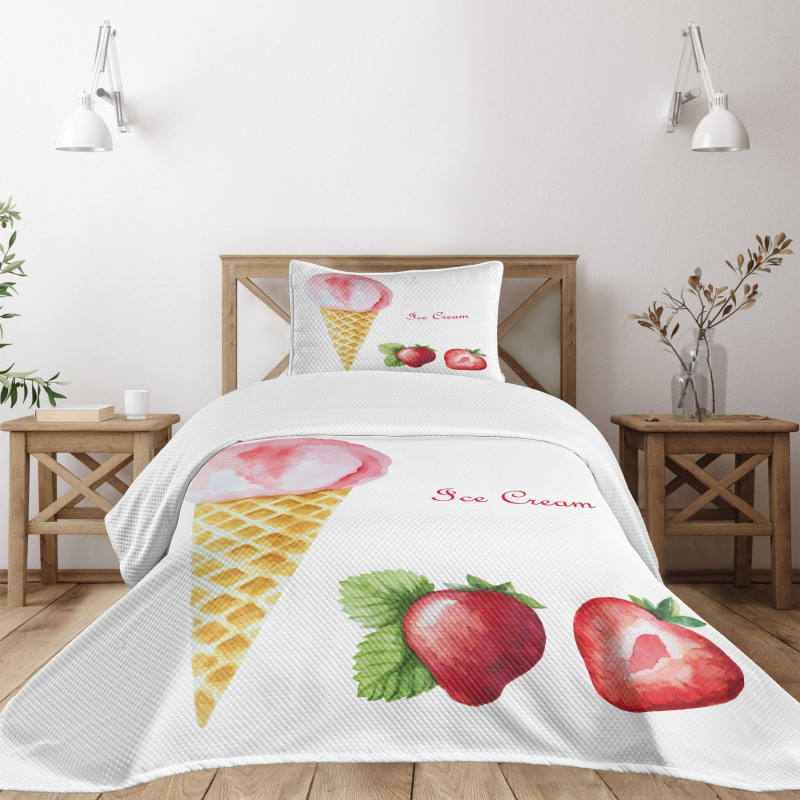 Summer Flavors Bedspread Set