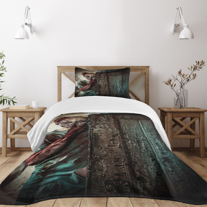 Evil Eyes Monster Bedspread Set