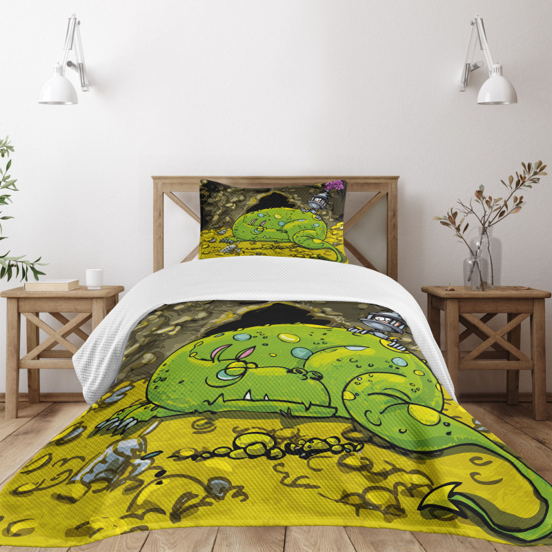 Creature Sleeping Bedspread Set