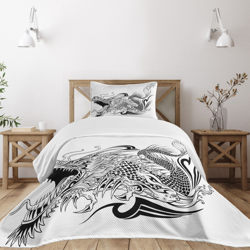 Creature Art Bedspread Set