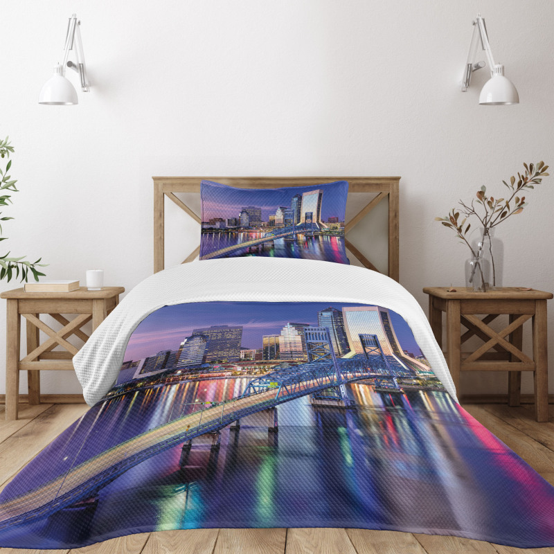 Florida Bridge Bedspread Set