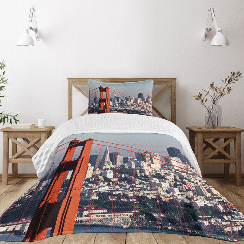 San Francisco Bedspread Set