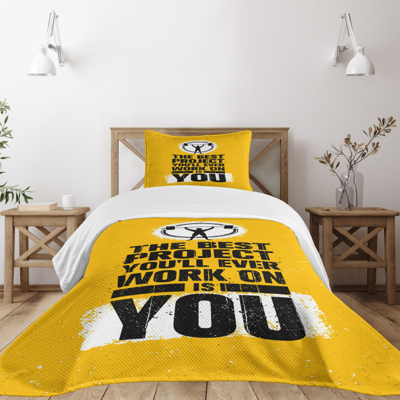Best Project is You Bedspread Set