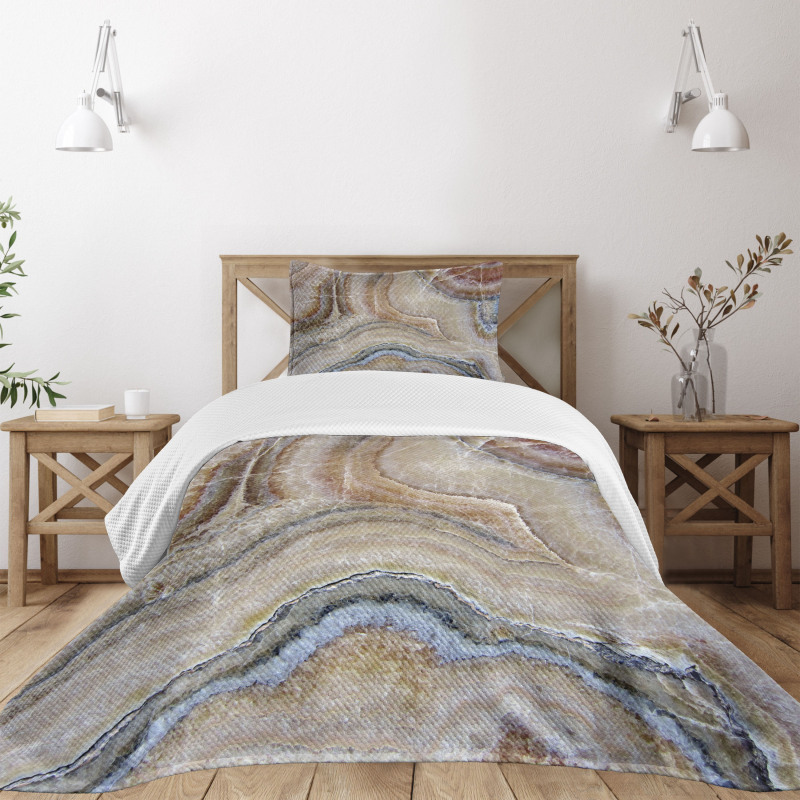 Surreal Onyx Surface Bedspread Set