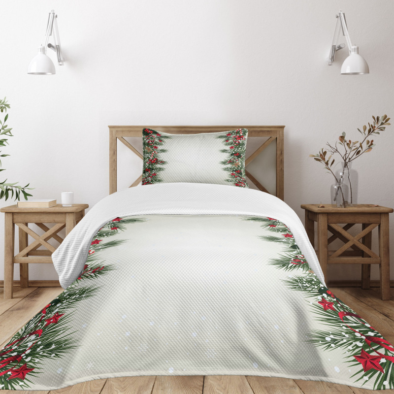 Branch Berry Bedspread Set