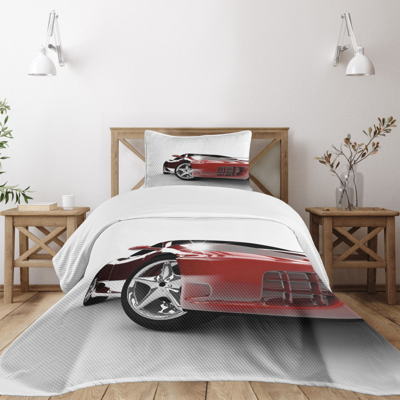 Modern Automobile Car Bedspread Set