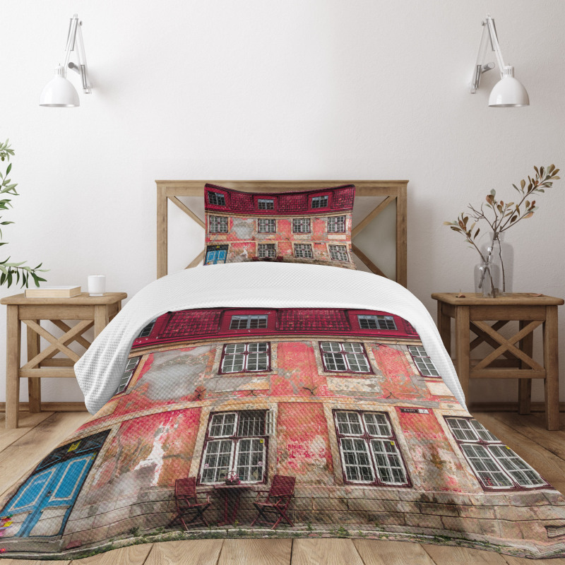 Old City Tallinn Estonia Bedspread Set