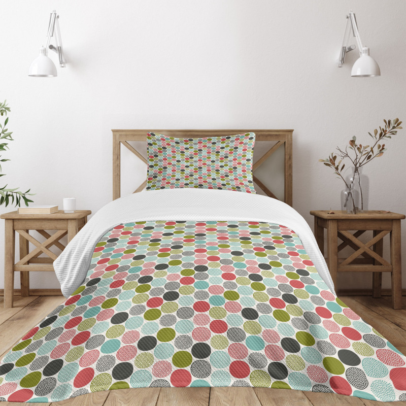 Retro Fashion Fun Childish Bedspread Set