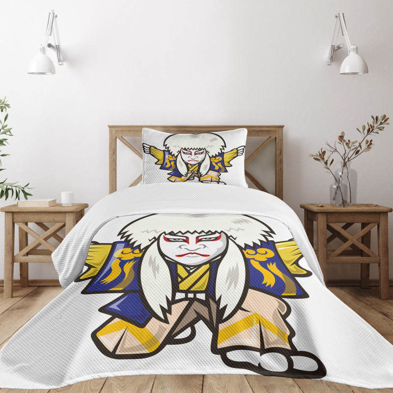 Artist in Kimono Bedspread Set