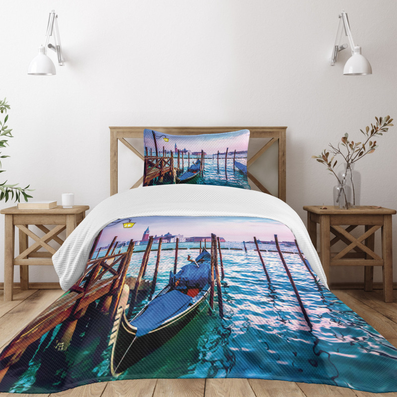 Dreamy View in Evening Bedspread Set