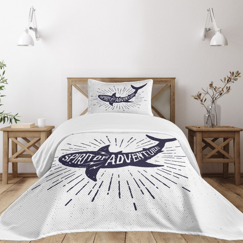 Spirit of Adventure Fish Bedspread Set
