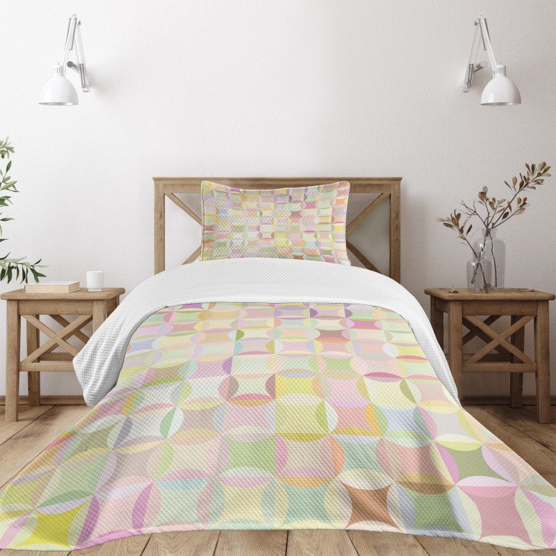 Retro Polka Dots Funky Bedspread Set