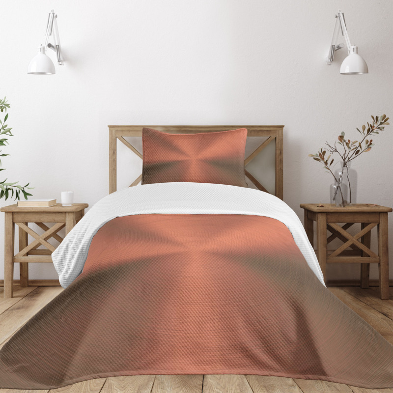 Modern Circle Op Art Bedspread Set