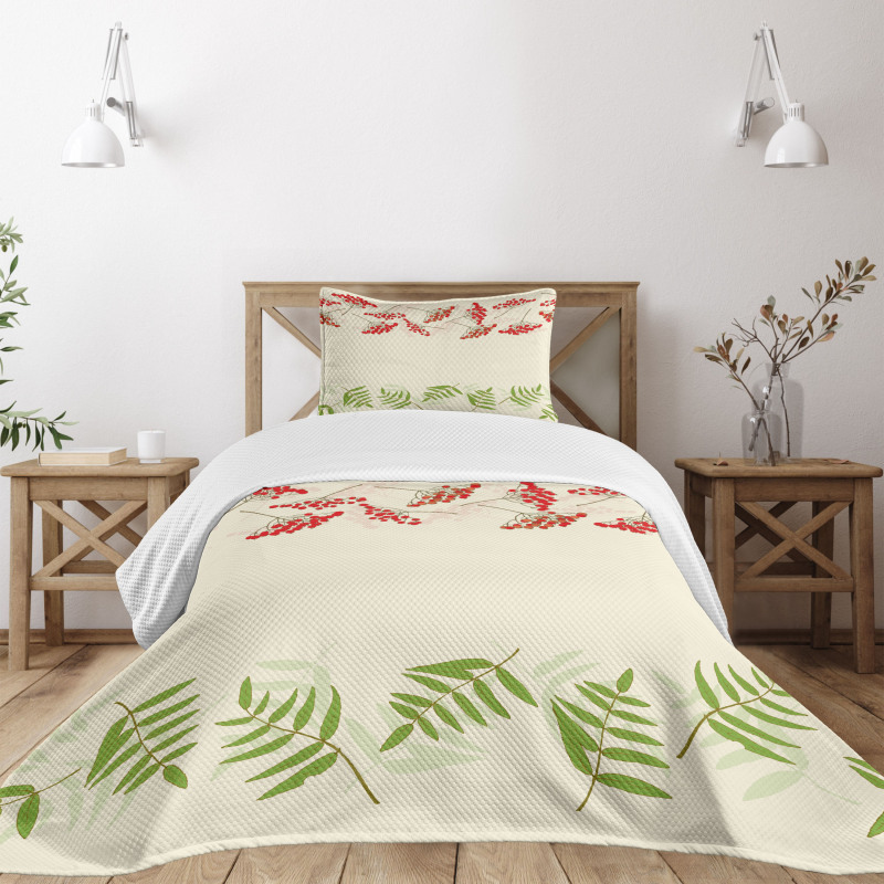 Border with Mountain Ash Bedspread Set