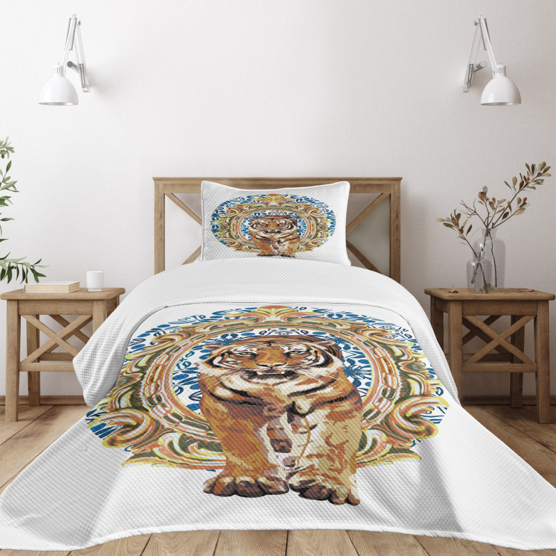 Japanese Exotic Adventure Bedspread Set