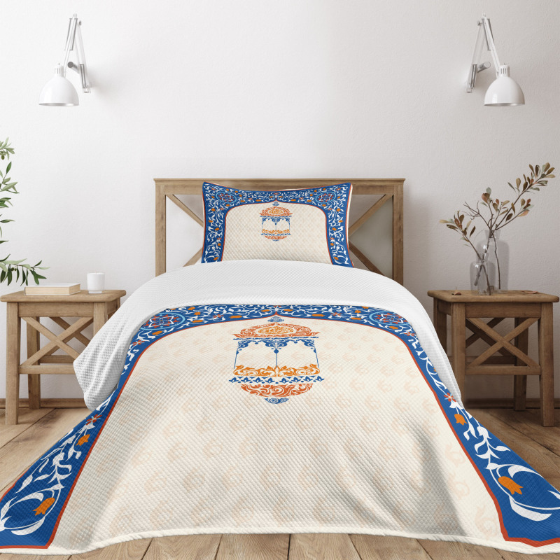 Art Style Oriental Bedspread Set