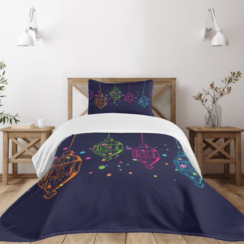 Candles in the Night Bedspread Set