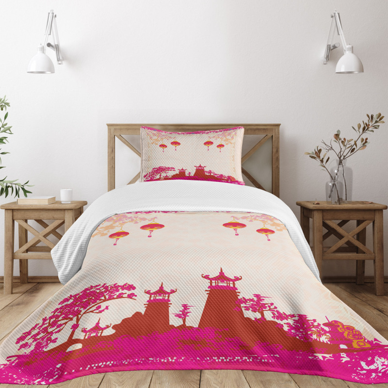 Landscapes Bedspread Set