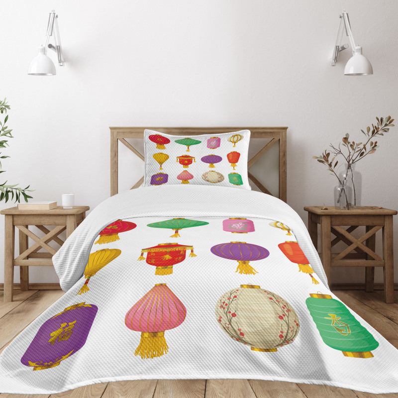 Chinese Celebration Bedspread Set