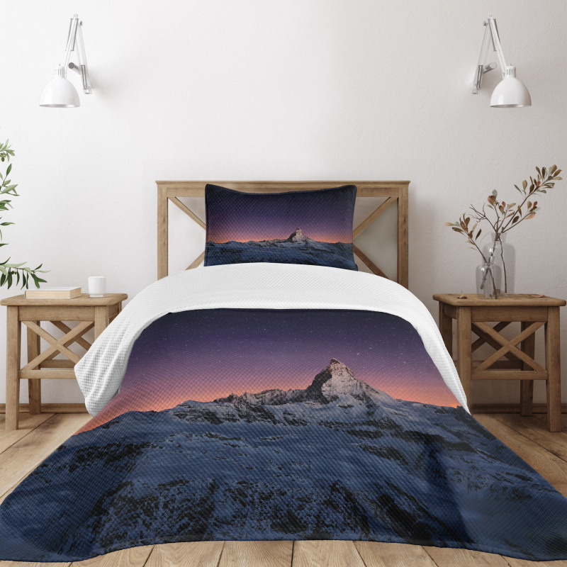 Matterhorn Peak Europe Bedspread Set