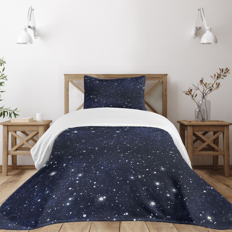Vivid Celestial Sky View Bedspread Set