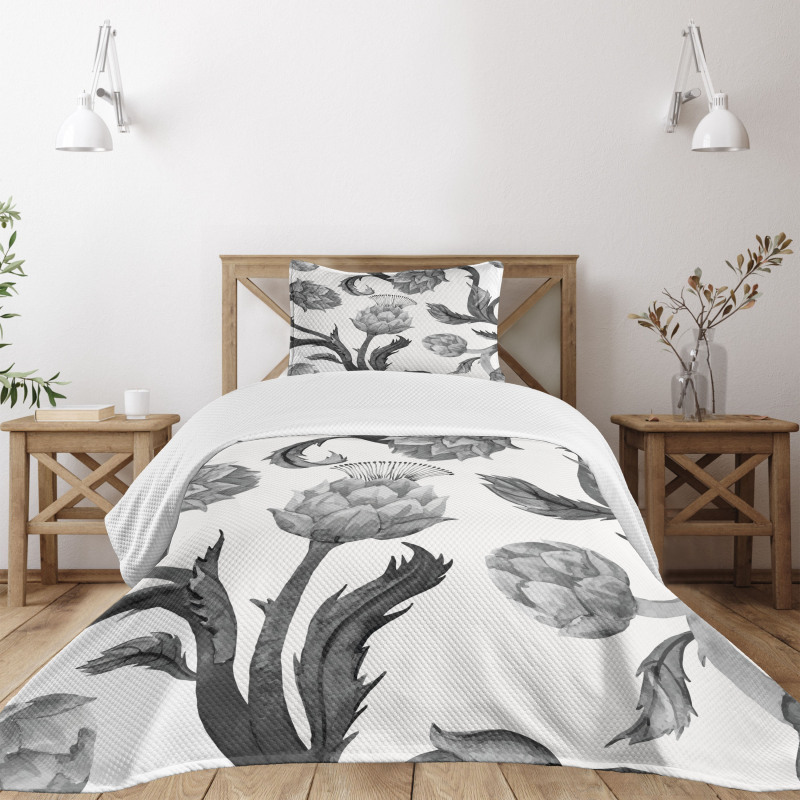 Stalks and Leaves Eat Bedspread Set