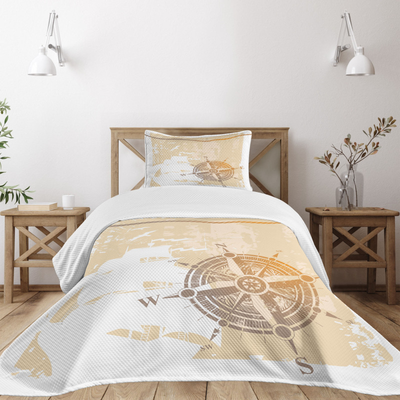 Nautical Ship Rope Cool Bedspread Set