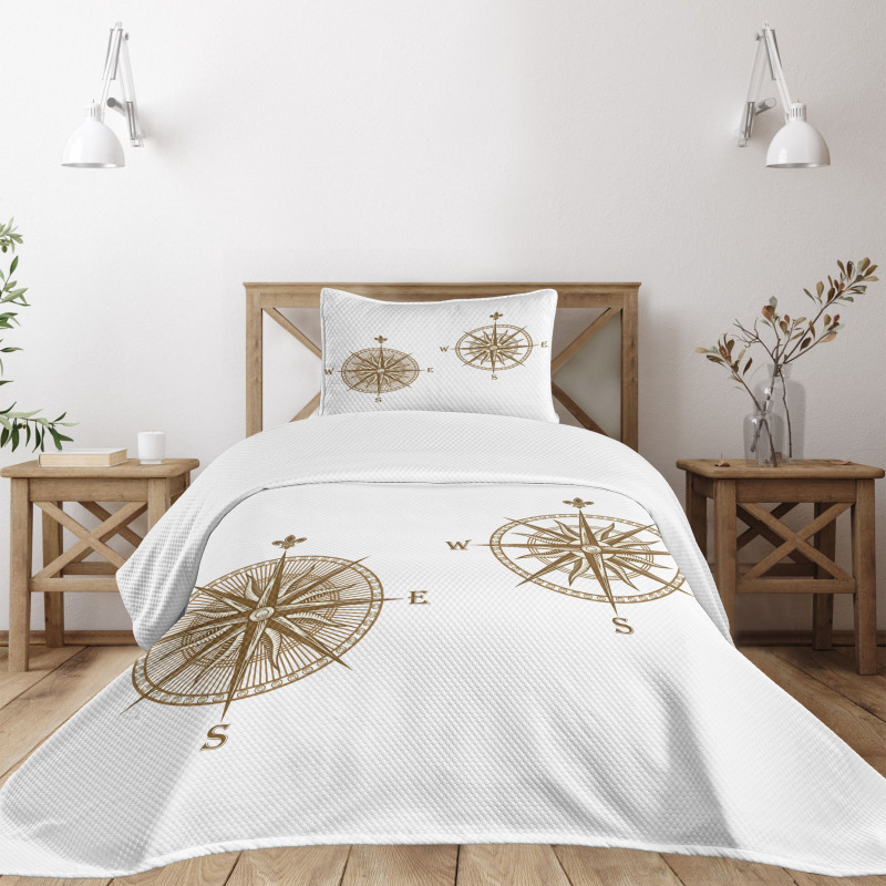 Sailing Marine Bedspread Set