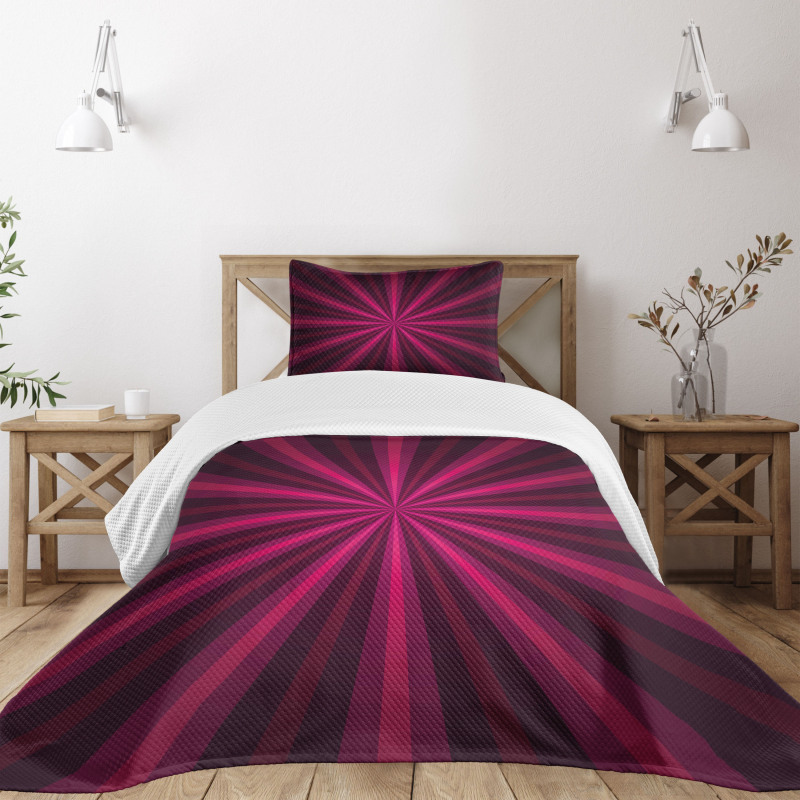 Starburst Futuristic Bedspread Set