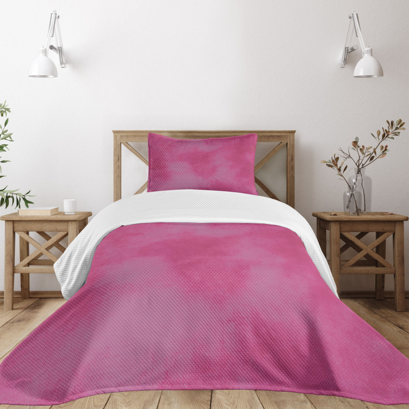 Mottled Vibrant Bedspread Set