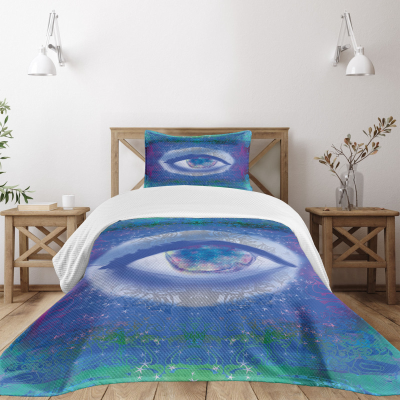 Mystical Sign Mandala Bedspread Set