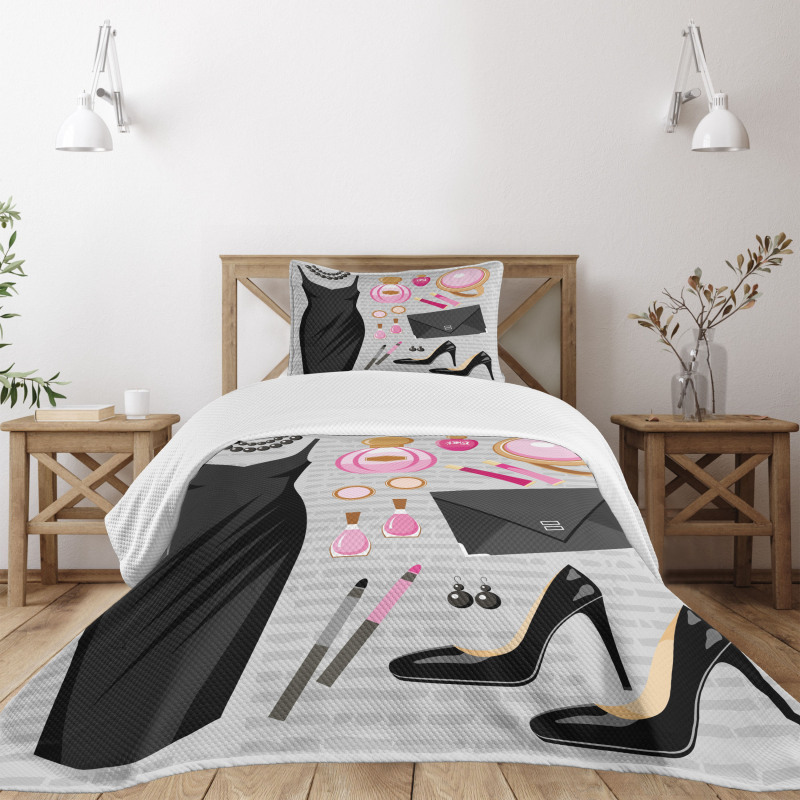 Dress and Bag Bedspread Set