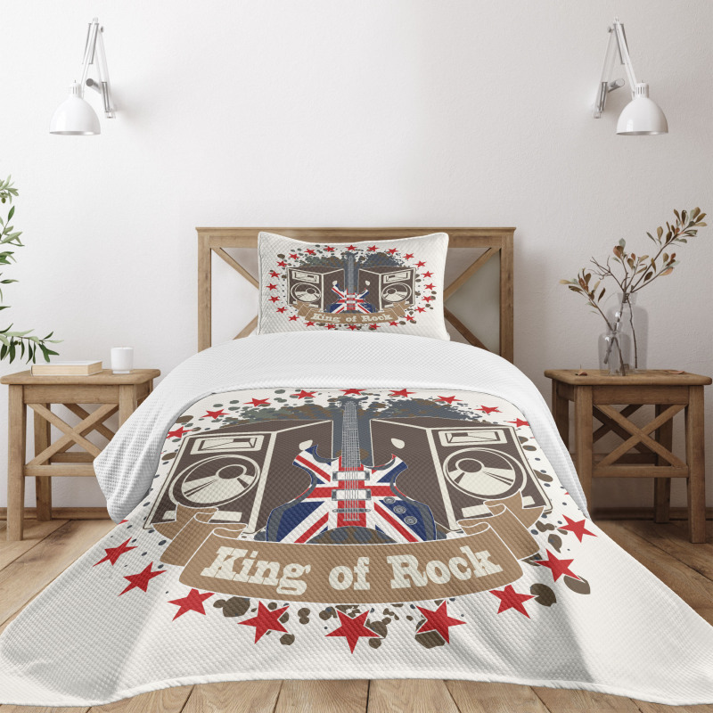 King Rock Bedspread Set