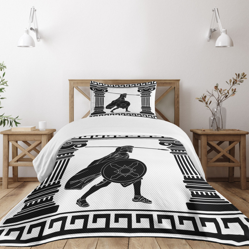 Warrior Ready Attack Bedspread Set