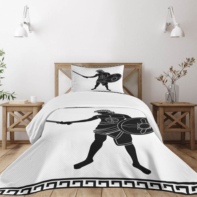 Greek Hero Bedspread Set