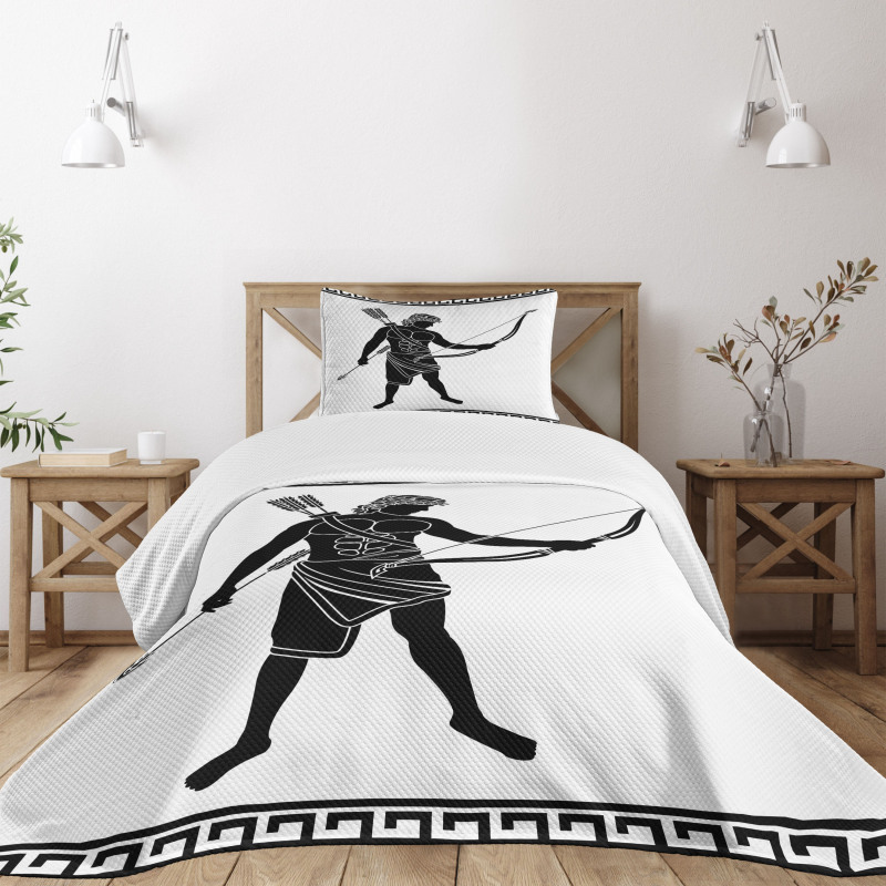 Hellenic Bowman Eros Bedspread Set