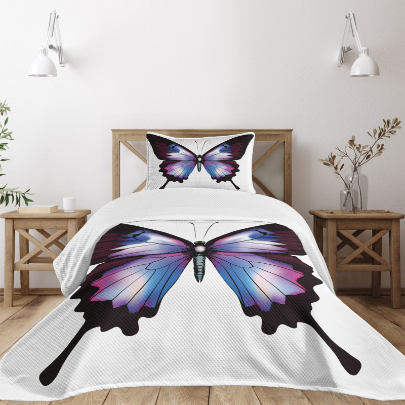 Vivid Insect Bedspread Set