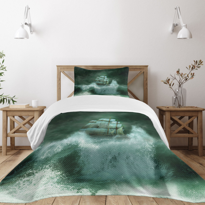 Thunderstorm Art Bedspread Set