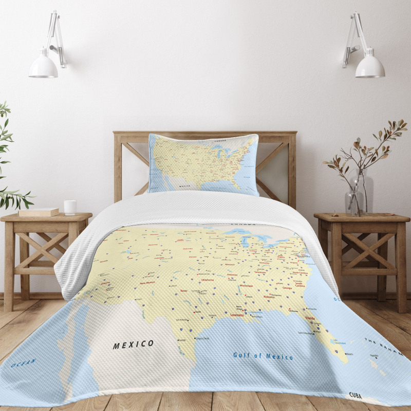 America Cities Interstate Bedspread Set