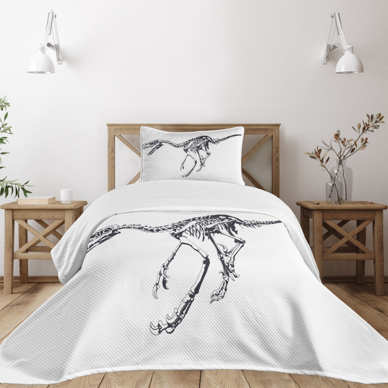 Skeleton Dead Predator Bedspread Set