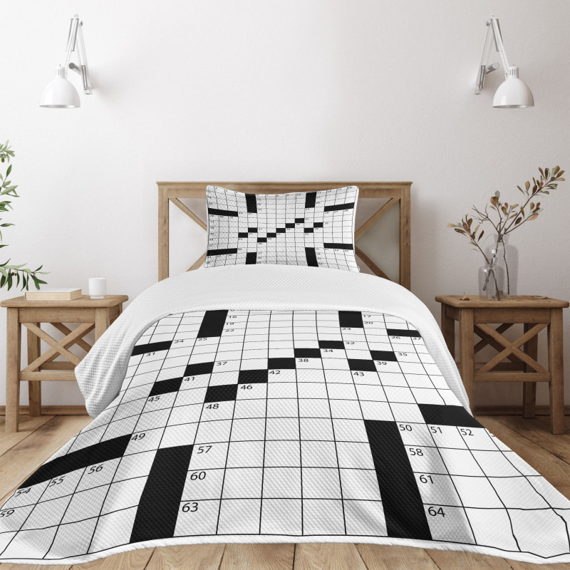 Game Grid Bedspread Set