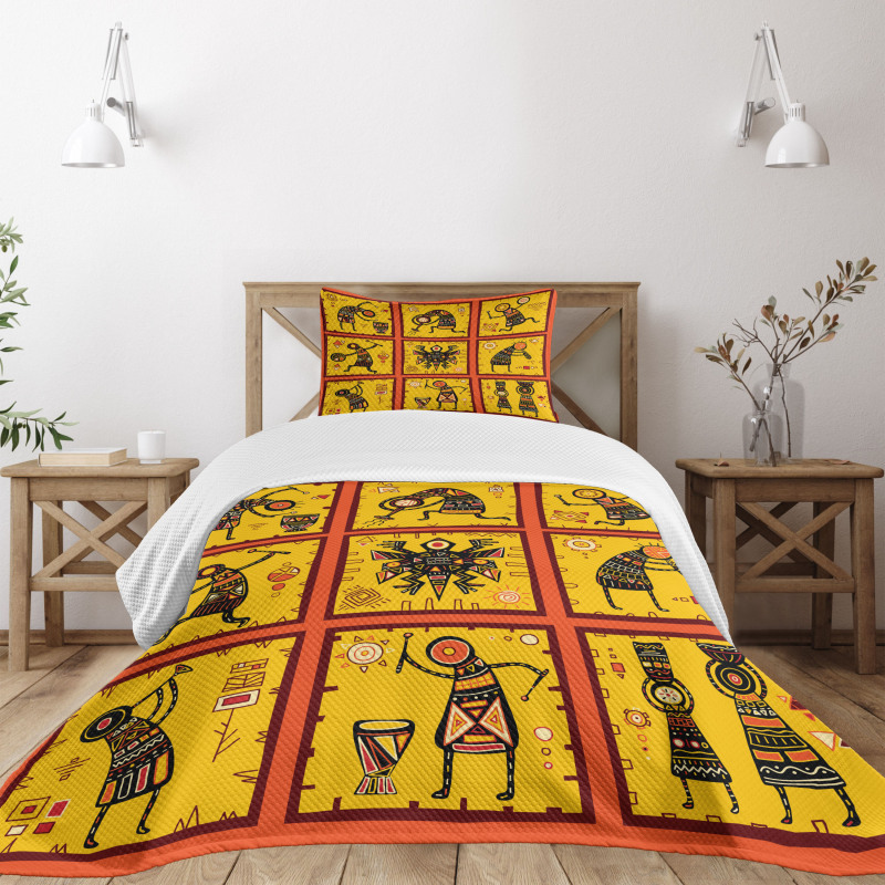 Pattern Bedspread Set
