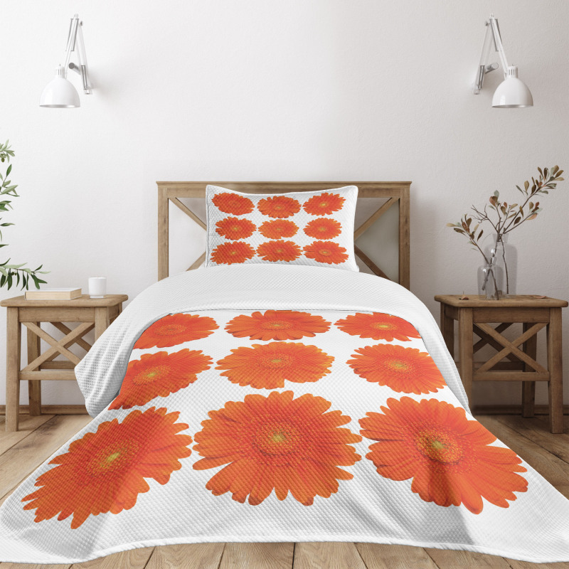 Daisy Bouquet Botanical Bedspread Set