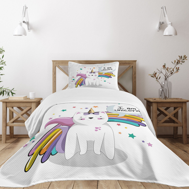 Kids Fiction Fairy Bedspread Set