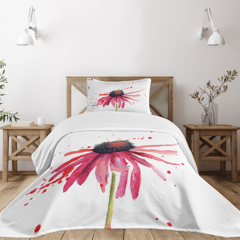 Summer Wildflower Bedspread Set