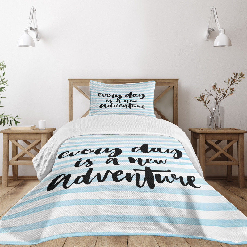 Life Inspiration Art Bedspread Set