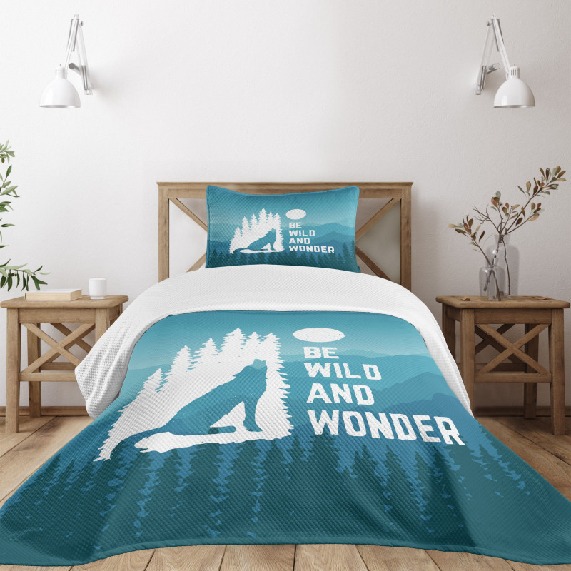 Be Wild and Wonder Bedspread Set