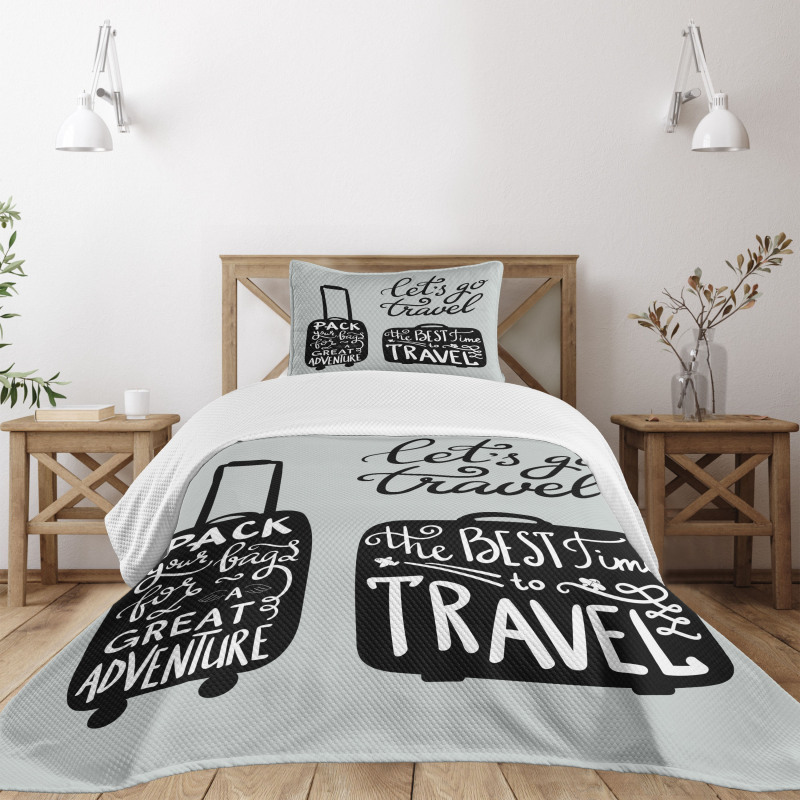 Pack the Bags Travel Bedspread Set